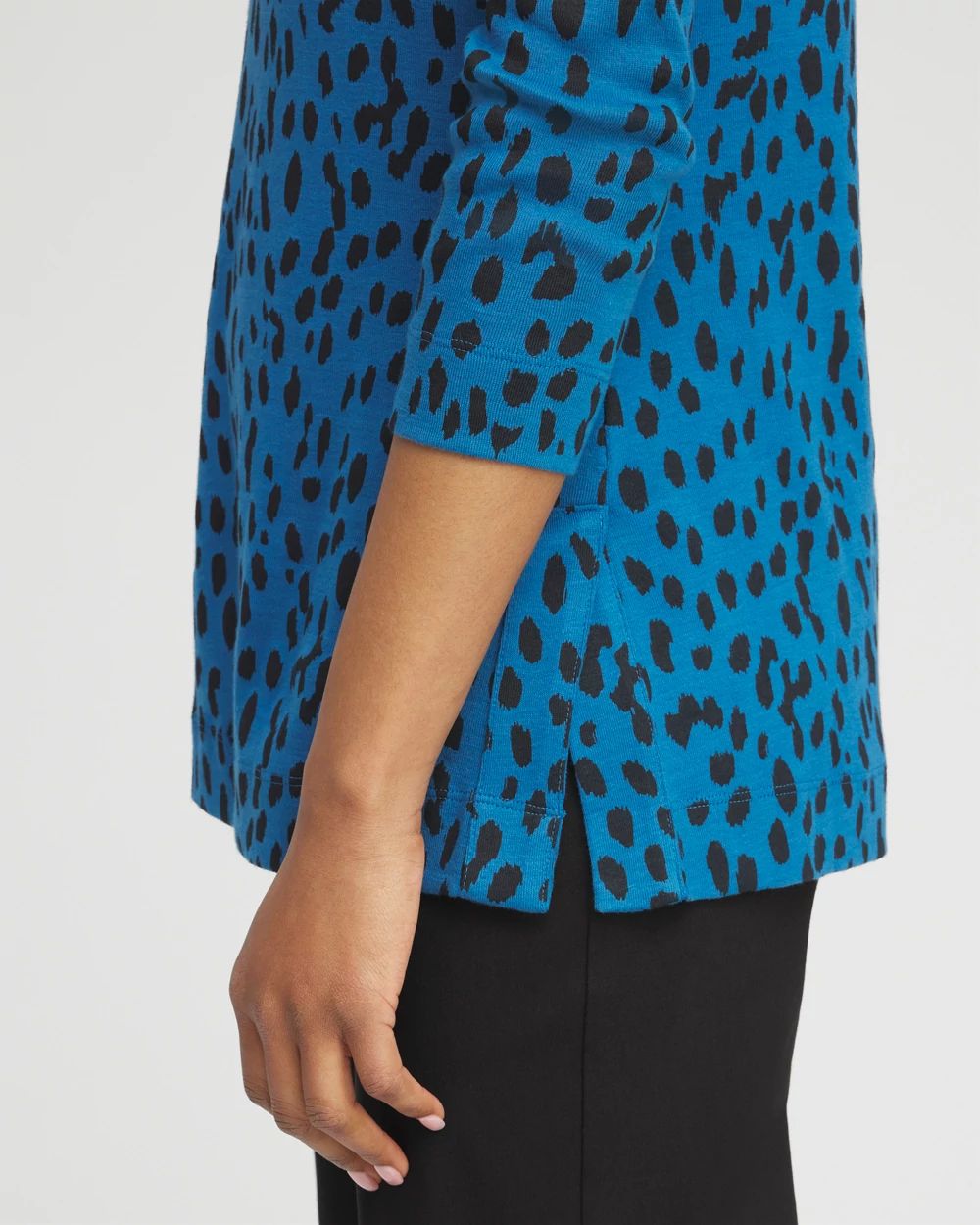 Dots V-neck Tunic