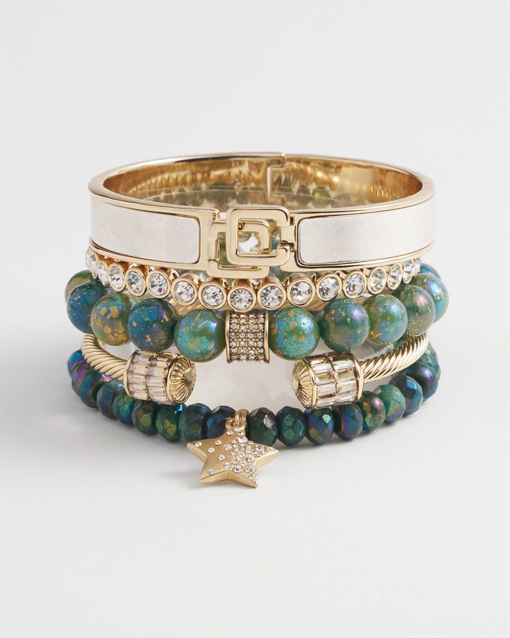 Embellished Cuff Bracelet
