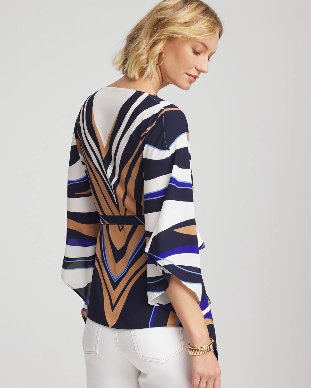 Voyage Belted Poncho click to view larger image.