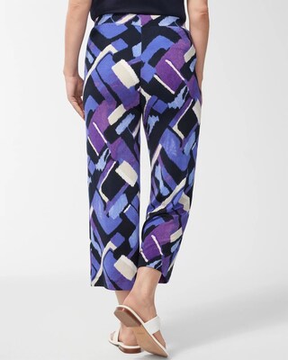 Travelers Cool Abstract Print Crops