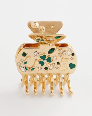 St. Patrick's Day Jaw Hair Clip