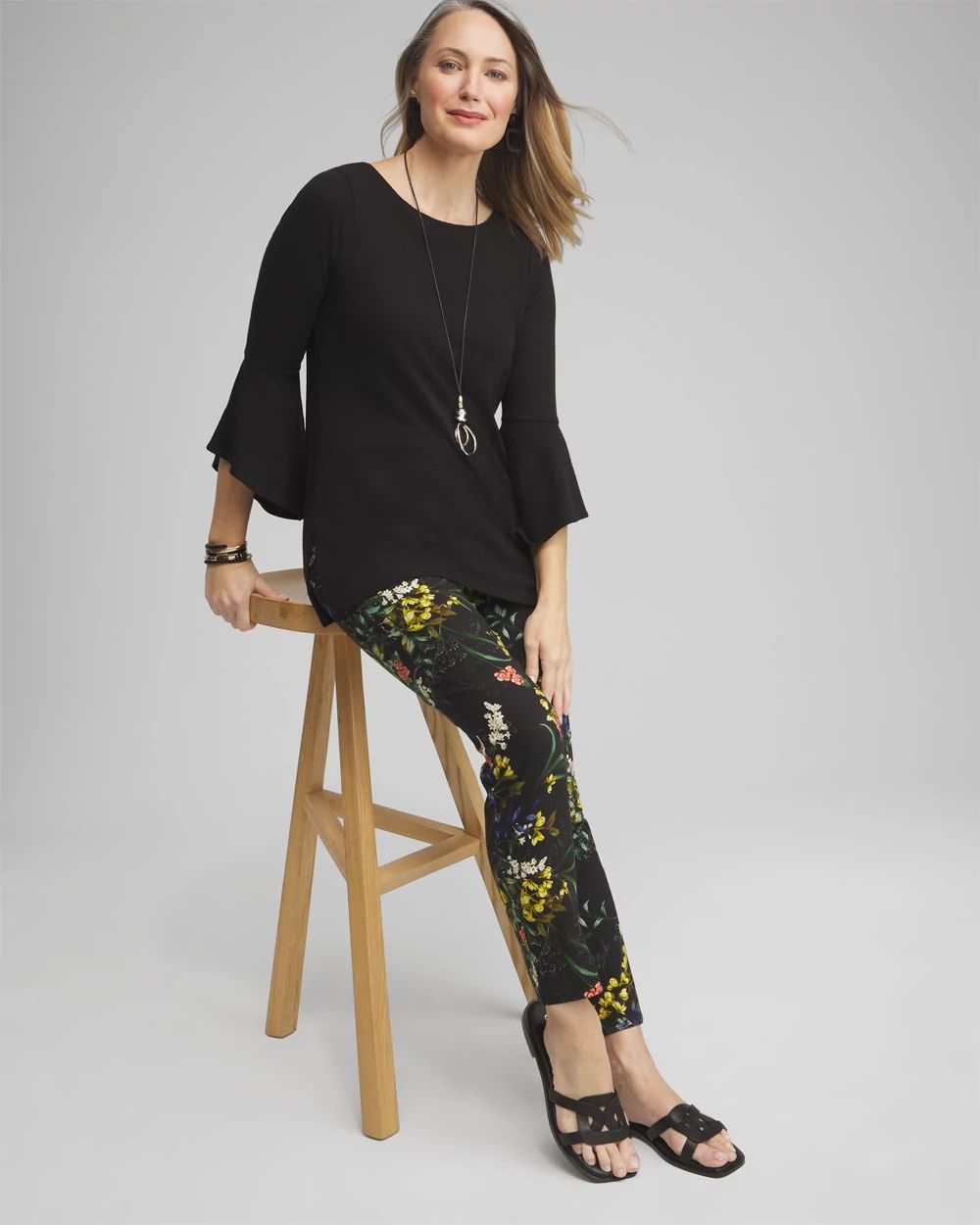 Flare Sleeve Tunic