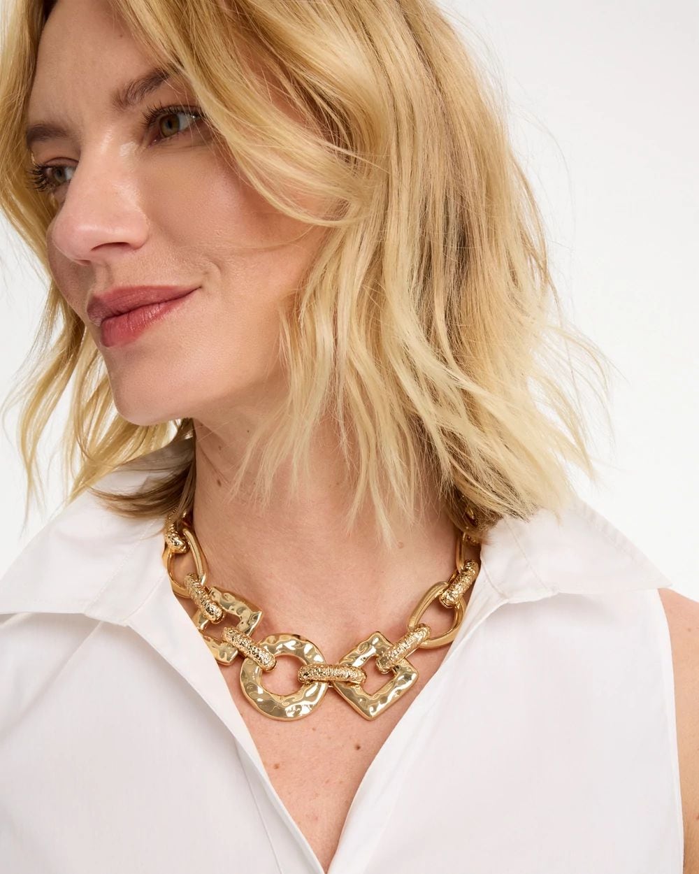 Chunky Collar Necklace click to view larger image.