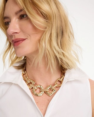 Chunky Collar Necklace click to view larger image.