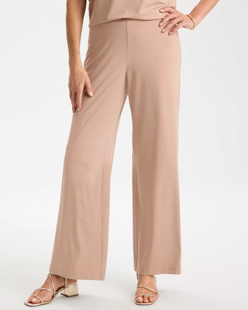 Travelers™ Palm Embossed Knit Pants