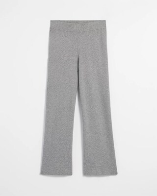 Zenergy Luxe Cashmere Blend Wide Leg Pants click to view larger image.
