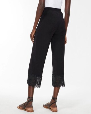 Travelers Lace Hem Crops