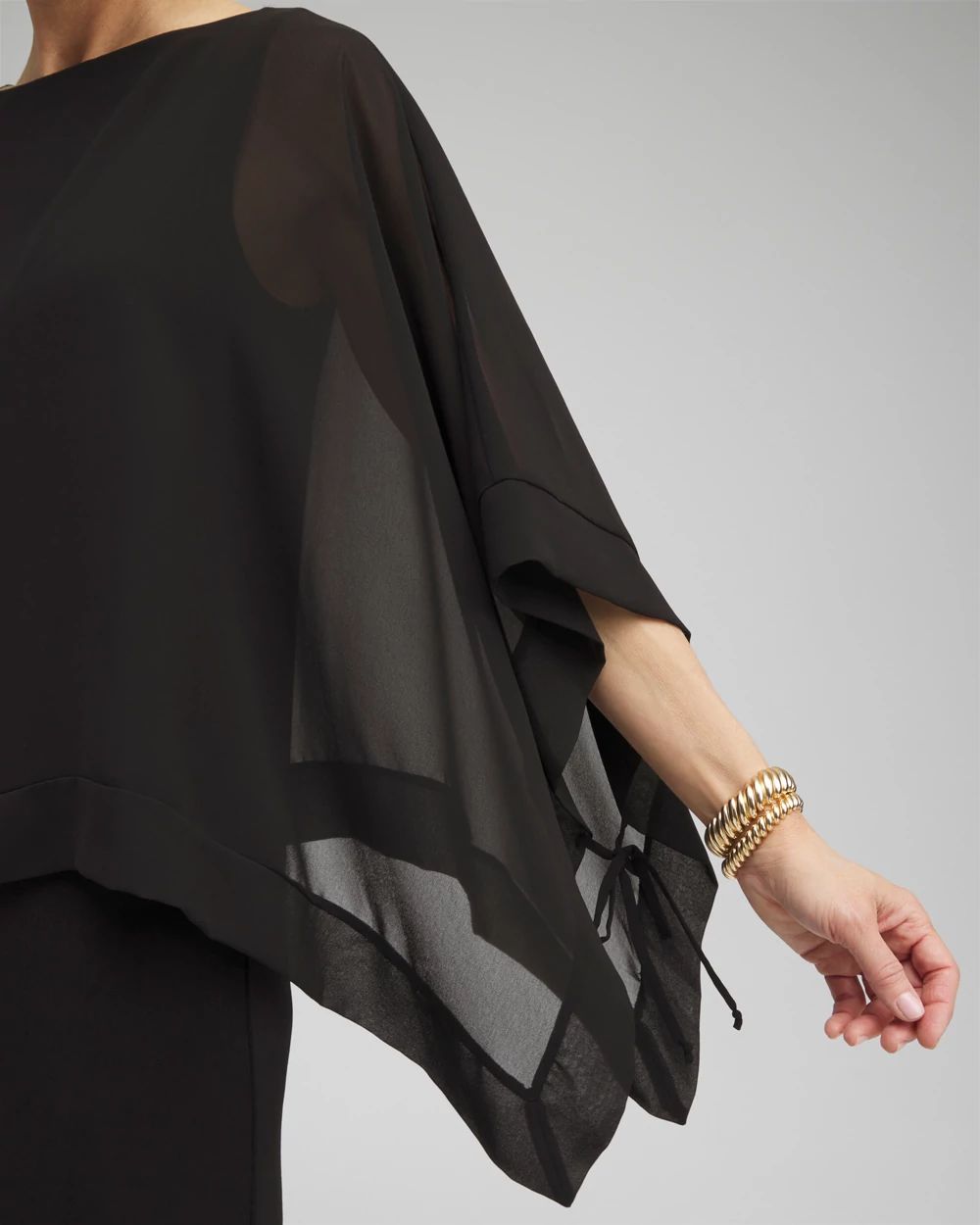 Travelers™ Chiffon Overlay Dress