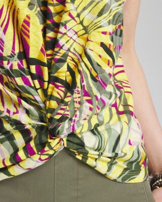 Palms Inverted Knot Front Tee click to view larger image.