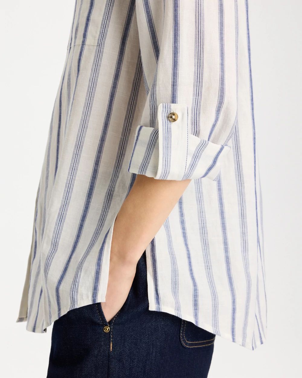 Linen-Cotton Utility Tunic click to view larger image.