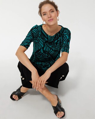 Travelers Wing Elbow Sleeve Tunic