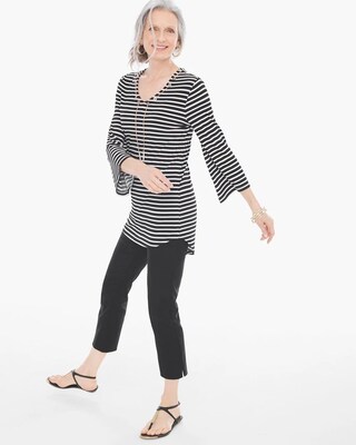 Knit Kit Striped Necklace Top