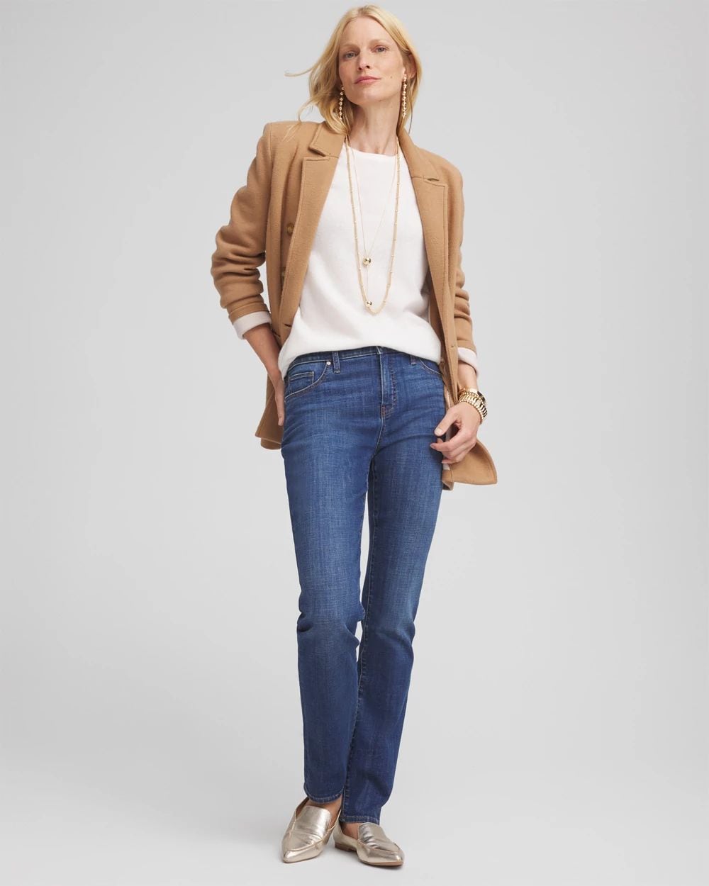 Cashmere Crewneck Sweater click to view larger image.