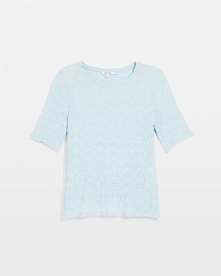 Textured Short-Sleeve Tee click to view larger image.