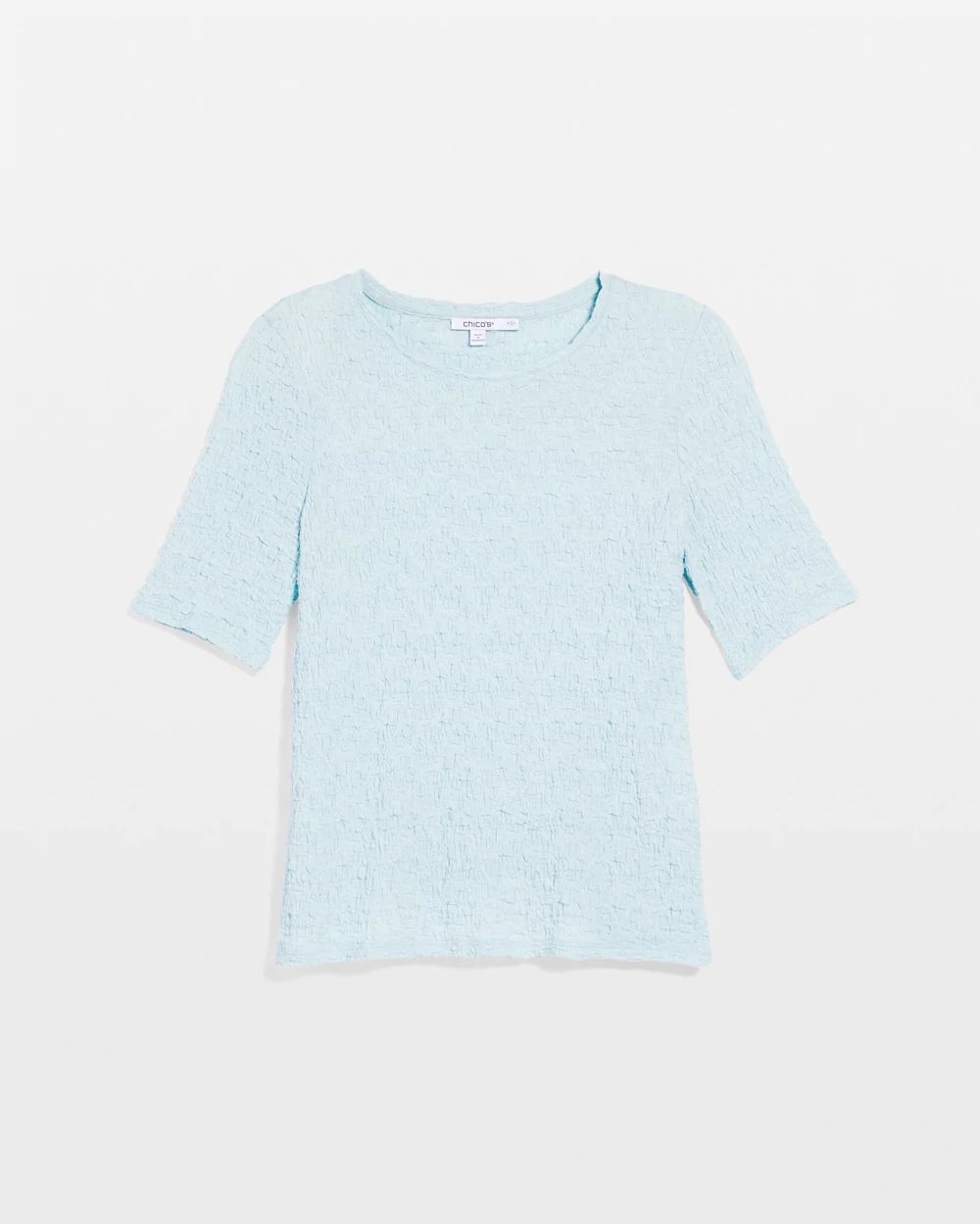 Textured Short-Sleeve Tee