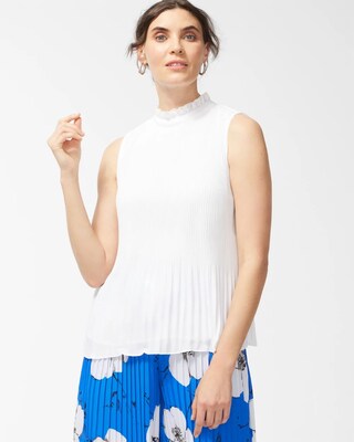 Black Label Pleated Top