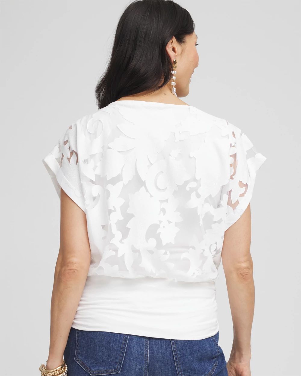 Burnout Banded-Hem Top