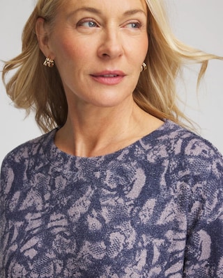 Animal Cozy Crewneck Tee click to view larger image.