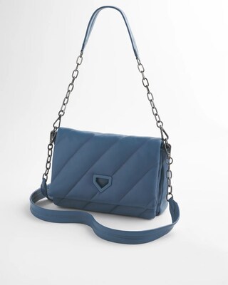 Blue Quilted Bag