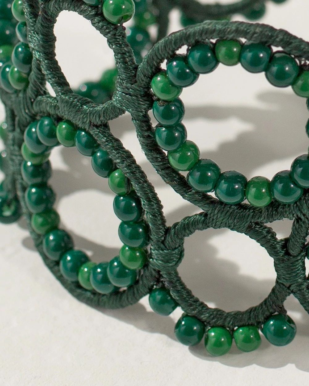 Green Cuff Bracelet
