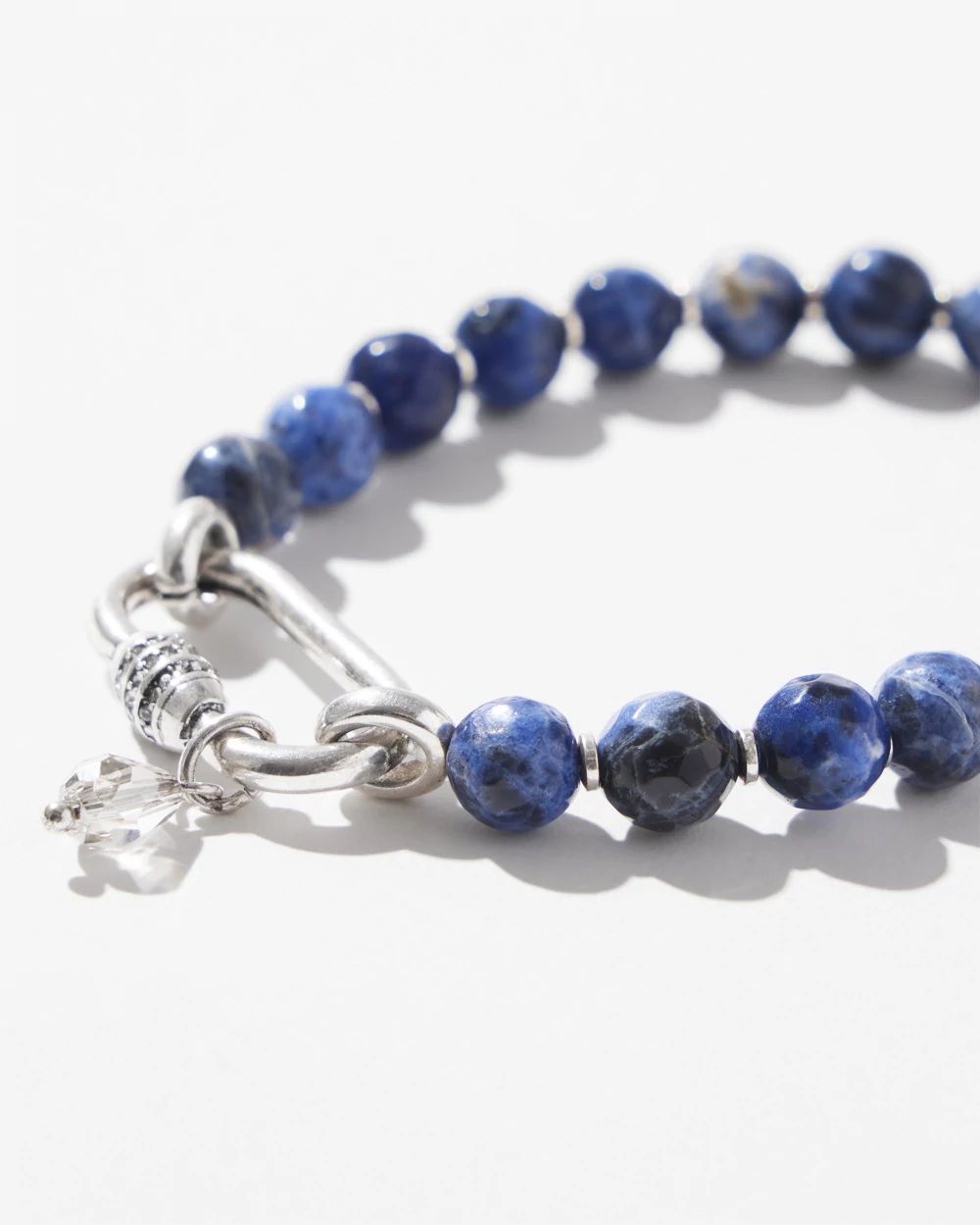 Blue Carabiner Bracelet