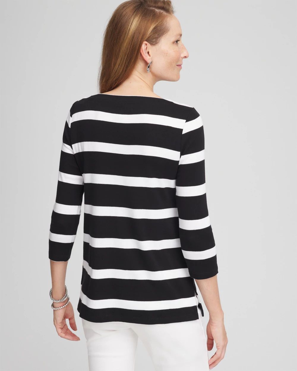 Pima Cotton Square-Neck Tunic
