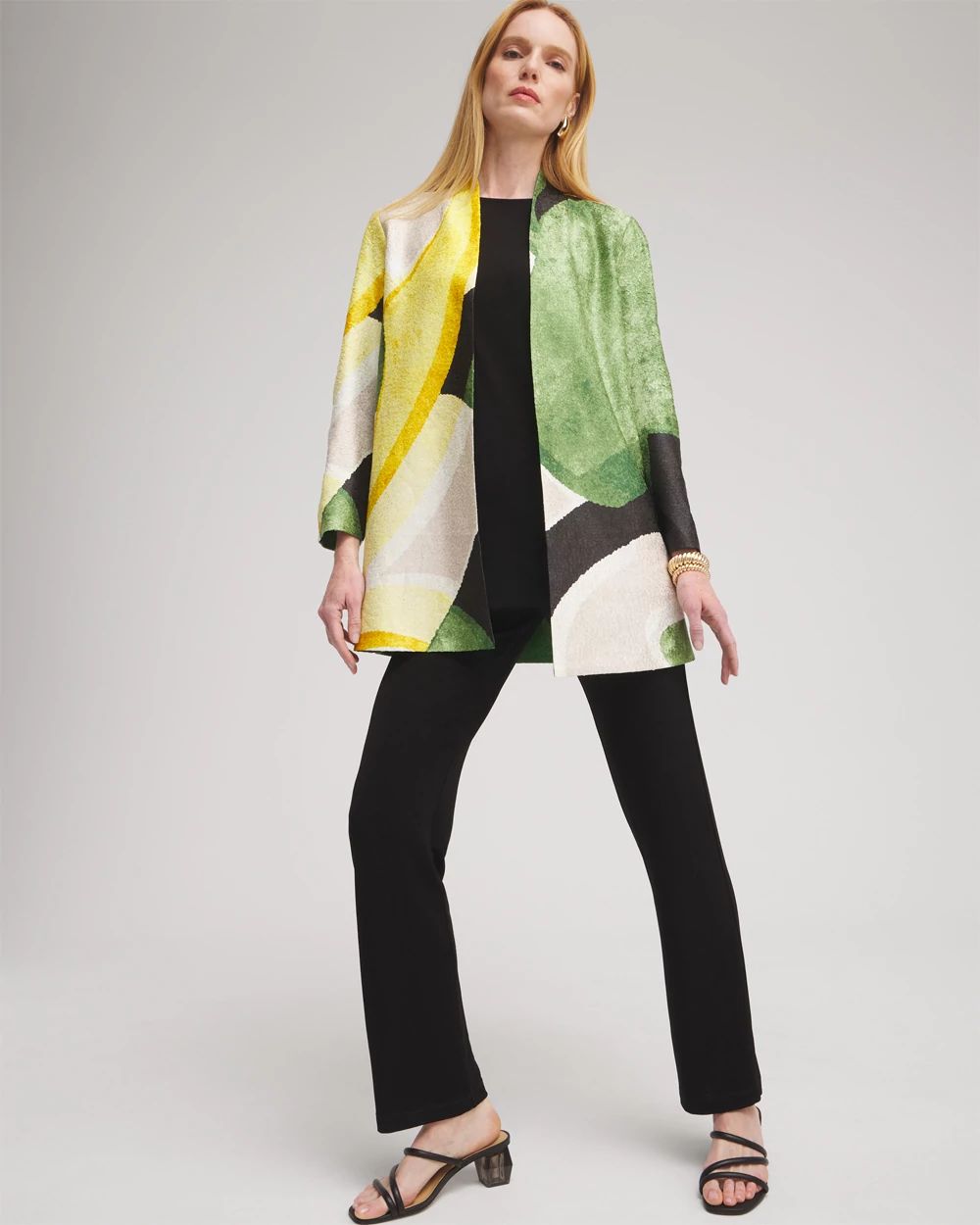 Travelers™ Collection Abstract Crushed Jacket