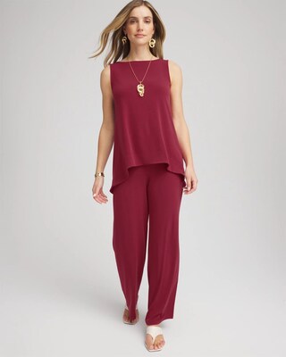 Travelers™ Knit High-Low Hem Top click to view larger image.