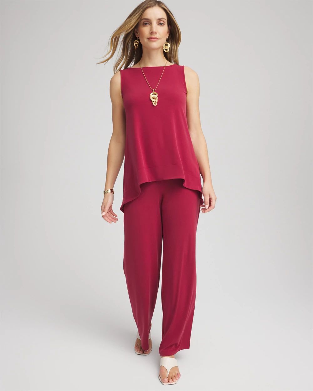 Travelers™ Knit High-Low Hem Top