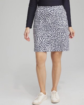 Zenergy® UPF Knit Square Dots Skort
