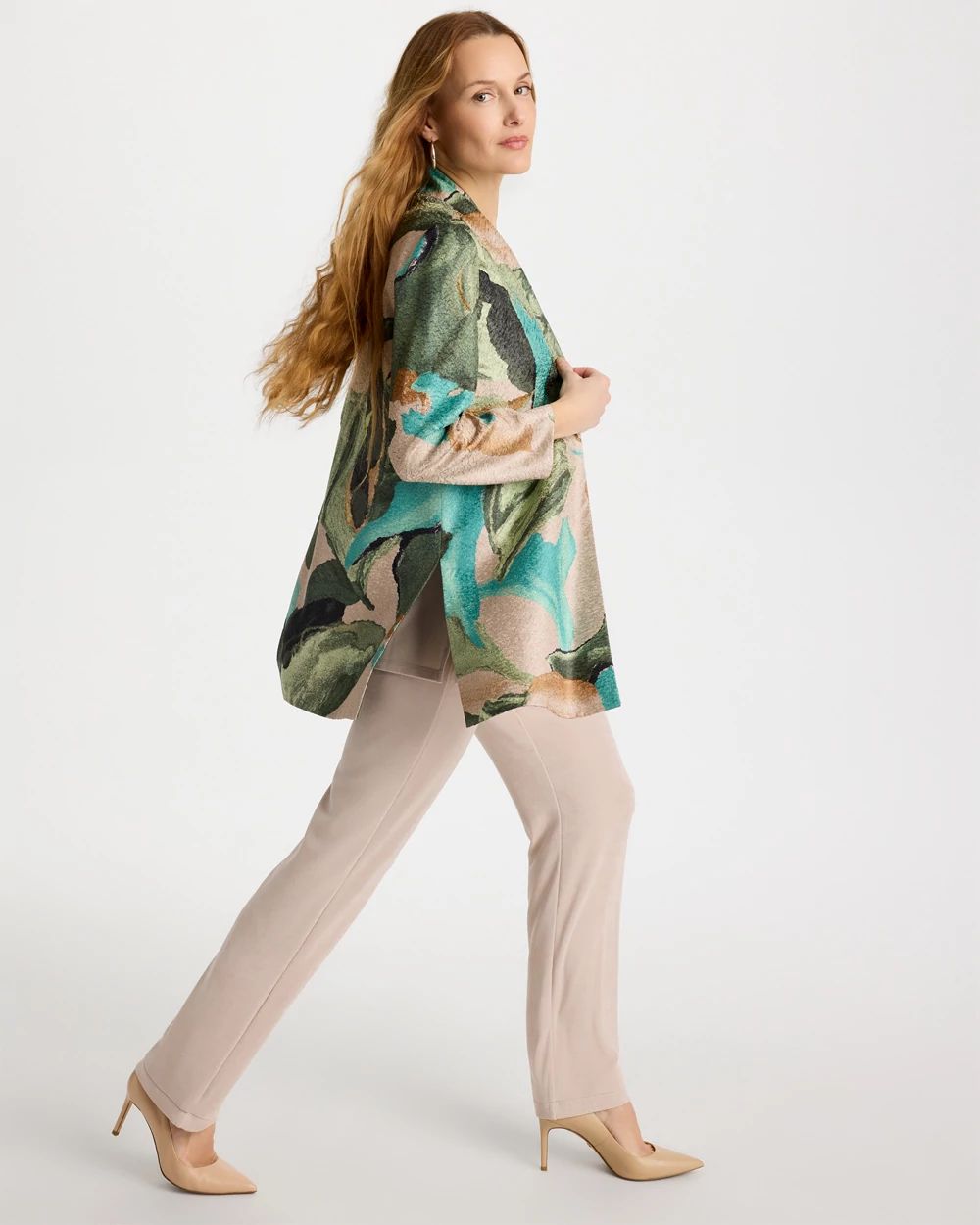 Travelers™ Soft Bloom Reversible Crushed Jacket click to view larger image.
