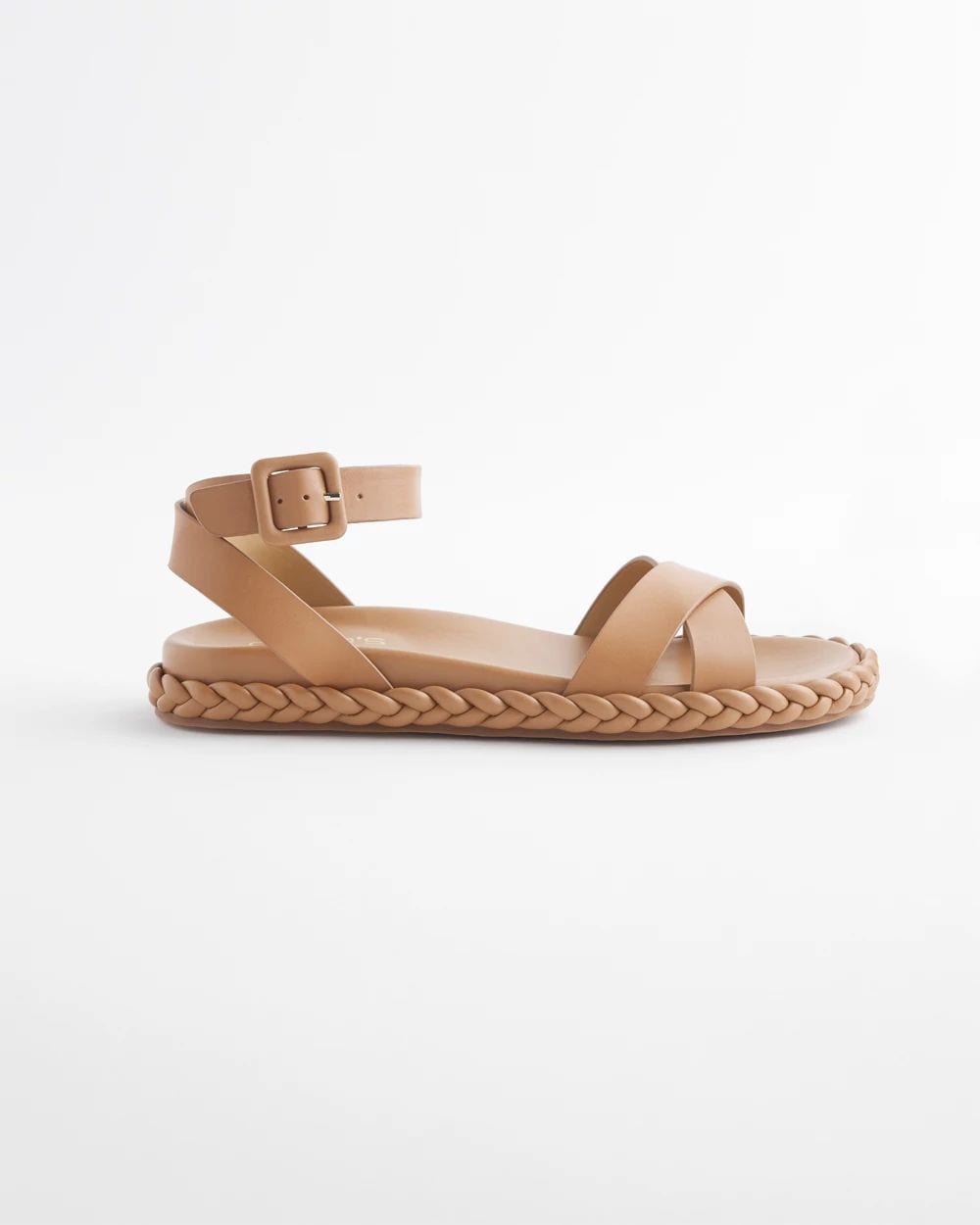 Leather Braided Sandals
