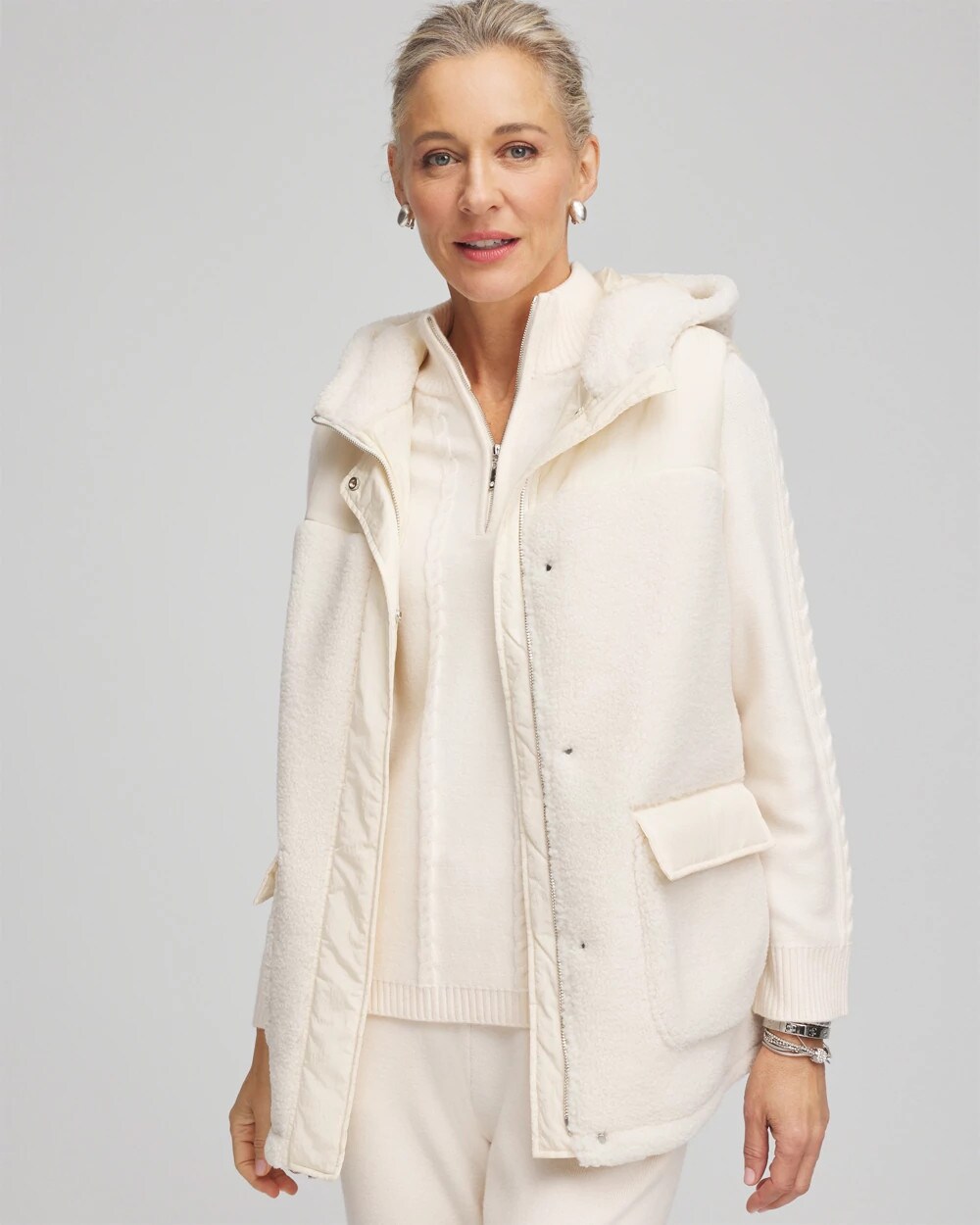 Zenergy® Hooded Sherpa Vest | Chico