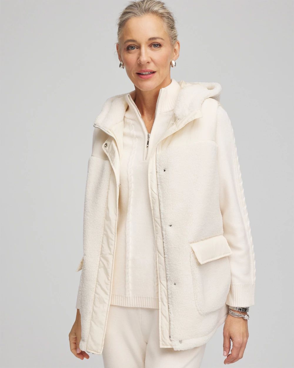 Zenergy® Hooded Sherpa Vest