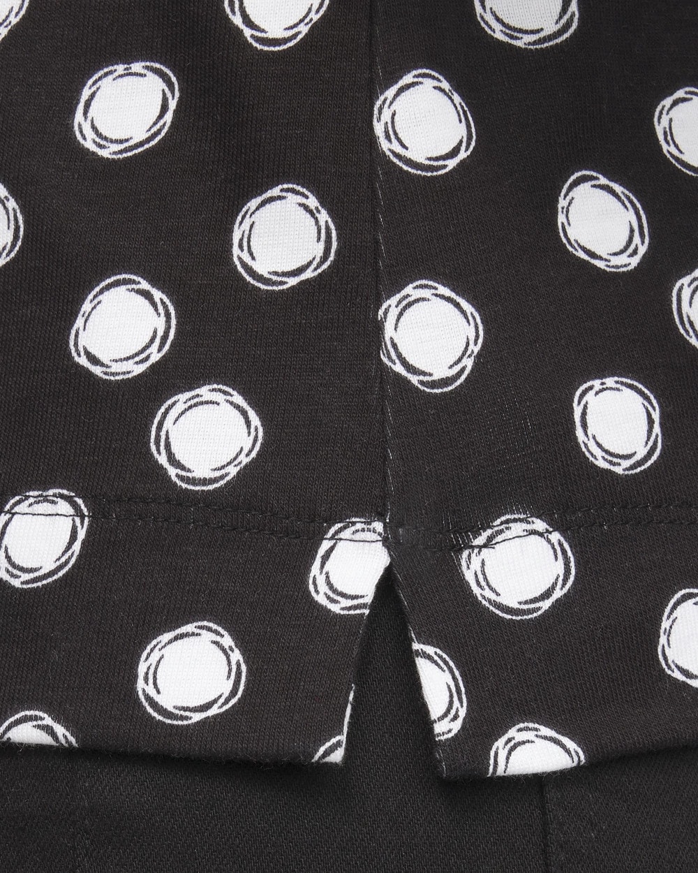 Polka Dot Everyday Elbow Sleeve Tee