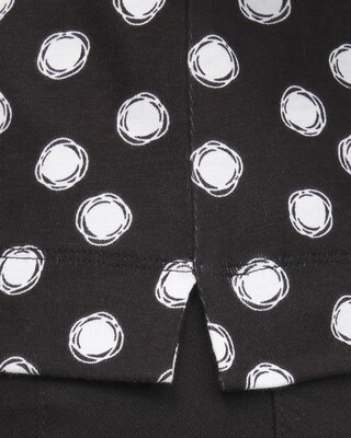 Polka Dot Everyday Elbow Sleeve Tee
