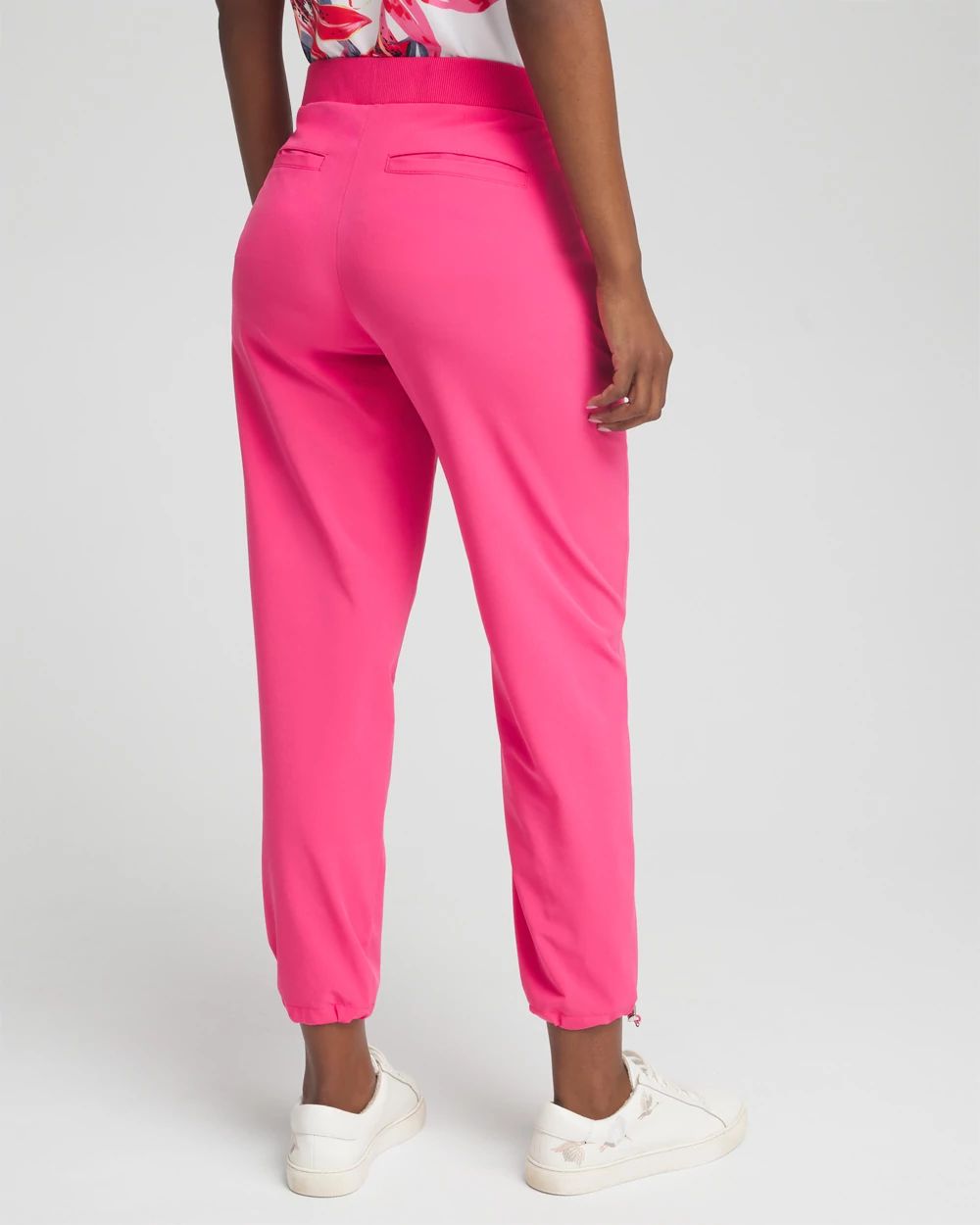 Zenergy® UPF Bungee Cropped Pants click to view larger image.