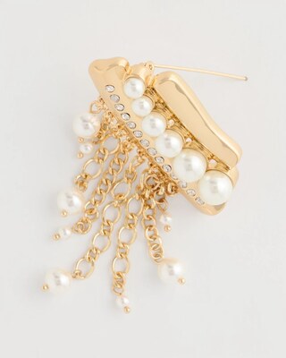 Faux Pearl Brooch click to view larger image.