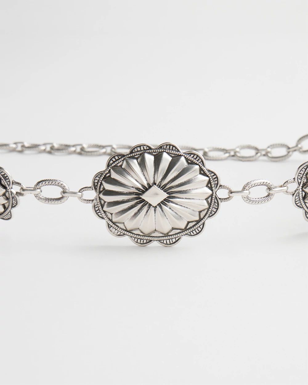 Western Floral Chain Belt