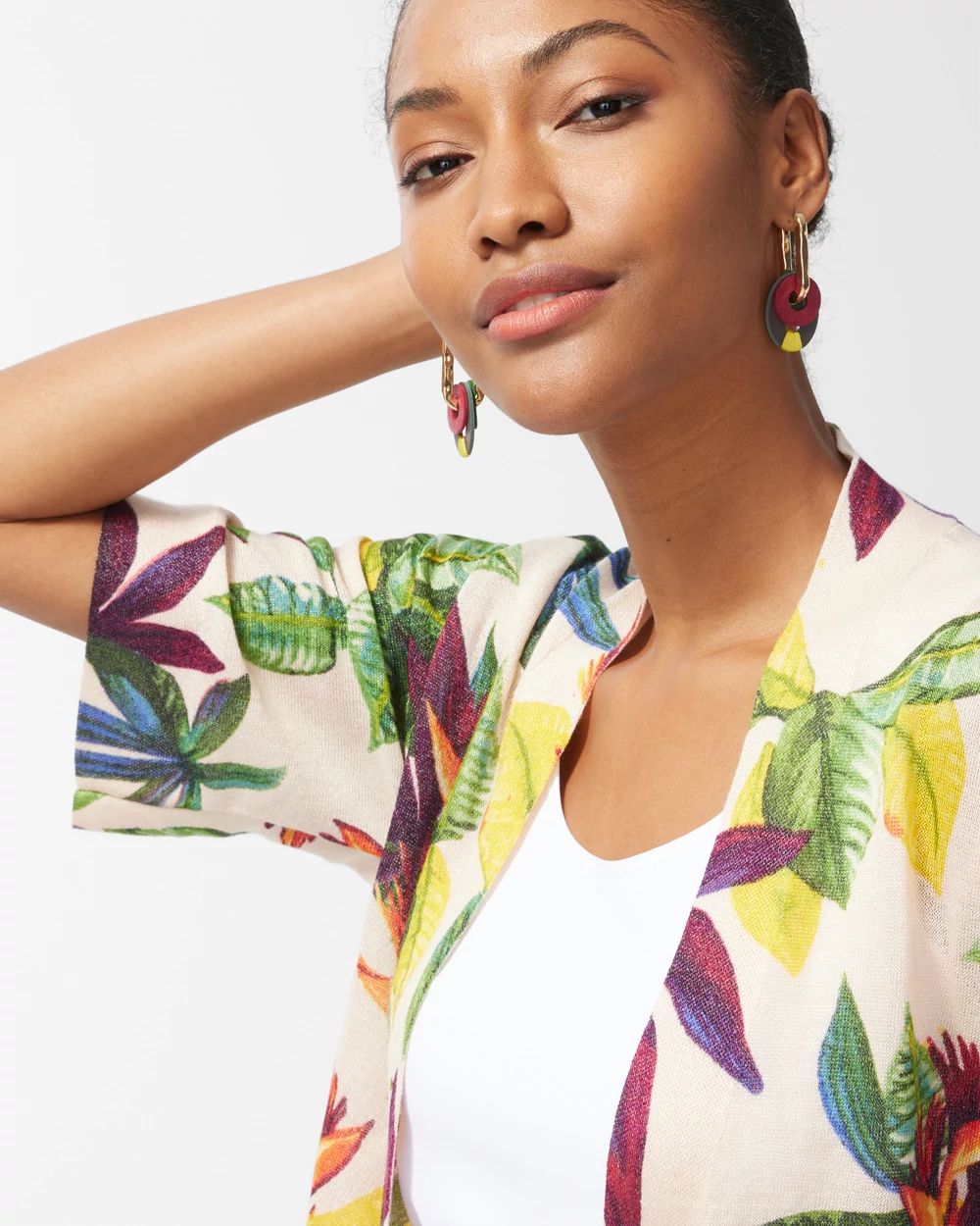 Summer Romance Floral Midi Cardigan