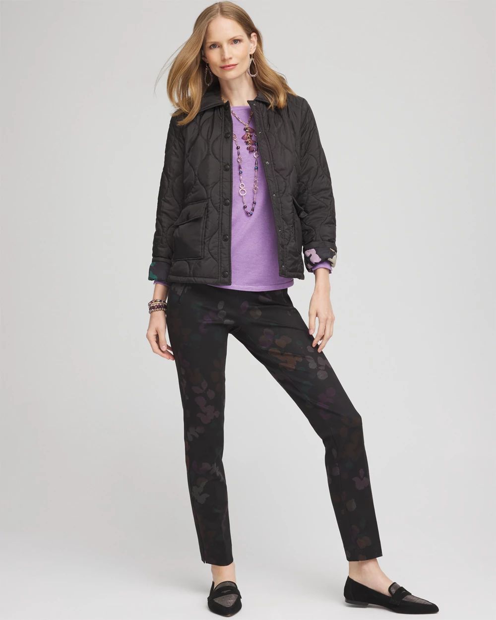 Juliet Floral Ankle Pants