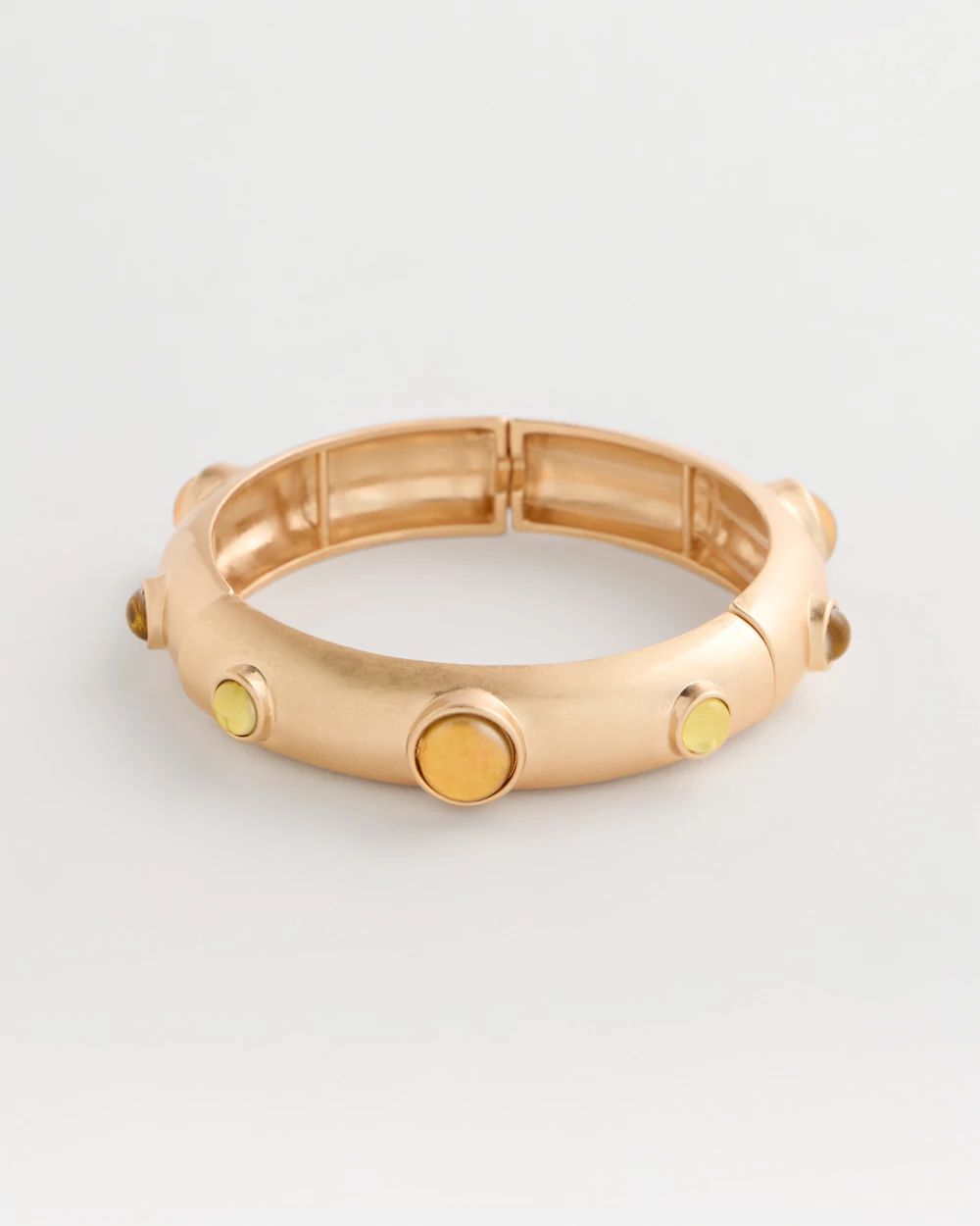Multi-Colored Hinge Cuff Bracelet click to view larger image.