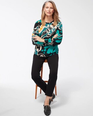 Zenergy French Terry Scrolls Sweatshirt