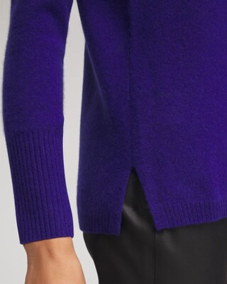 Cowlneck Cashmere Pullover Tunic click to view larger image.