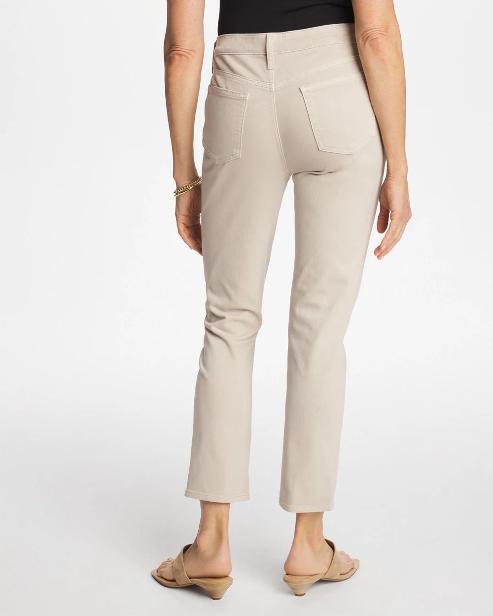 Girlfriend Slim Ankle Jeans click to view larger image.