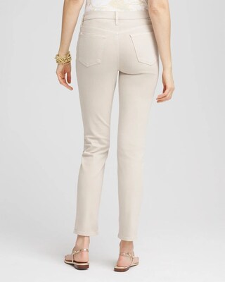 So Slimming Girlfriend Ankle Jeans click to view larger image.