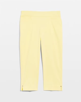 Brigitte™ Slim Rivet Pull-On Capri Pant click to view larger image.