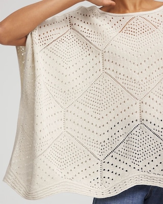 Crochet Boatneck Poncho