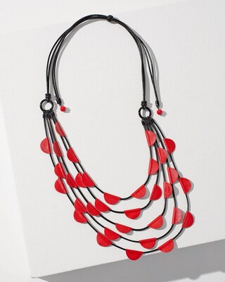 Adjustable Leather Necklace