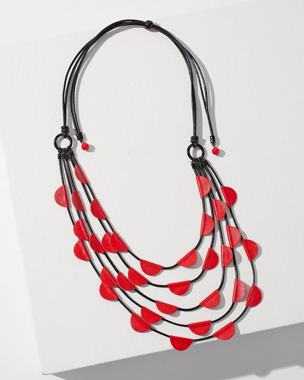 Adjustable Leather Necklace